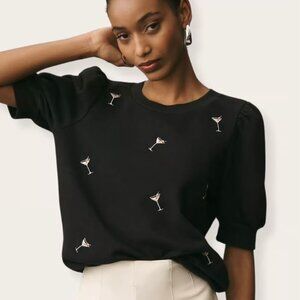 🍸 Anthropologie Martini Pullover 🍸